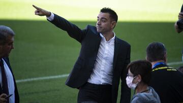 08/11/21 FC BARCELONA ACTO PRESENTACION DE XAVI HERNANDEZ COMO NUEVO ENTRENADOR
