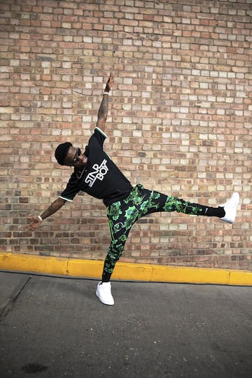 Wizkid launches new Nigeria inspired shirt