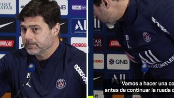 El enfado tremendo de Pochettino con los periodistas: se levanta y se va en plena rueda
