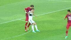 Amorebieta red carded for bite and headbutt in Paraguay derby