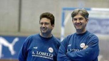 <b>FELICES. </b>Tomás de Dios, segundo entrenador, junto a José Venancio.