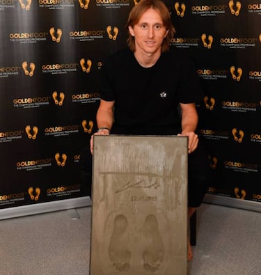 Premio a la madurez de Modric: el croata gana el Golden Foot