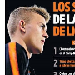 El Barcelona y De Ligt avanzan posiciones