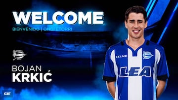 Bojan, cedido al Alavés un curso