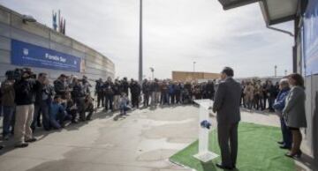 Así ha sido la inauguración del Estadio Anexo de Butarque, Jesús Polo