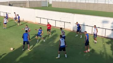 Guedes ya entrena a las órdenes de Marcelino