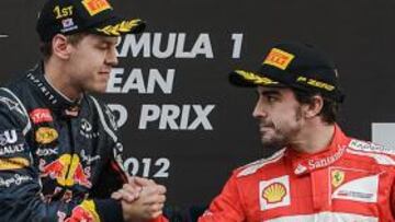 <b>NO SE FÍA. </b>Vettel lo tiene a favor, pero Alonso promete dar guerra.
