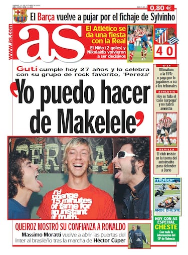 “Cuando gana el Atleti yo miro al cielo y se lo cuento a mi padre”