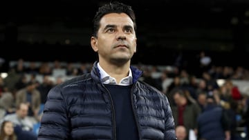 Míchel, confiado en sacar adelante mañana la final más importante del Rayo esta temporada.