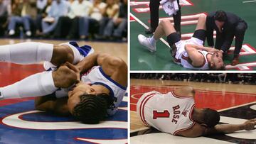 Para taparse los ojos: las lesiones más escalofriantes de la NBA