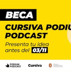 Nace la Beca Cursiva Podium Podcast para dar voz a nuevos talentos