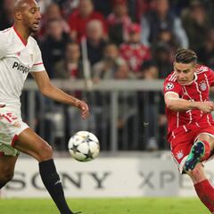 Zidane: James es buen jugador, como todos los del Bayern