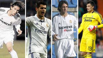 Filipe, Morata, Juanfran y Ad&aacute;n jugaron en el Madrid. 