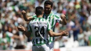 Jorge Molina y Rubén Castro endulzan la Feria del Betis