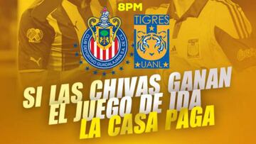 Restaurante ve sin esperanza a Chivas frente a Tigres en la final