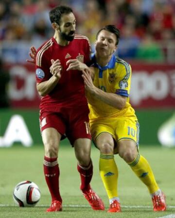 Juanfran y Konoplyanka.