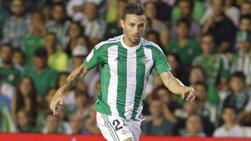 Rub&eacute;n Castro, jugador del Betis