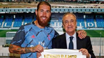 Ramos llega a 450 partidos con el Real Madrid en Liga