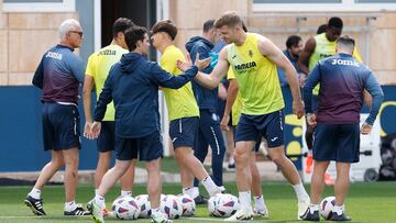 Entrenamiento del Villarreal. 

SORLOTH