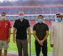 Infantino visita Al Bayt, el nuevo estadio mundialista de Qatar