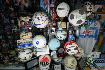 El museo de Maradona en Quartieri Spagnoli