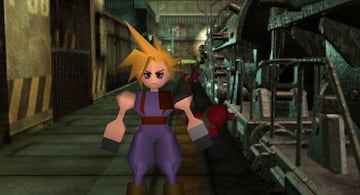 Final Fantasy VII, la captura pertenece a uno de los ports actuales. 