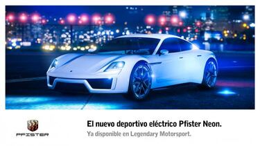 GTA Online: Llega un nuevo deportivo eléctrico y un modo adversario