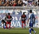 El Málaga golea a un Atlético que no mostró sus aspiraciones