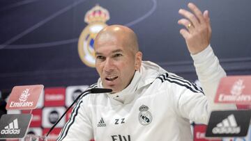 24/04/19 RUEDA DE PRENSA DE ZIDANE ENTRENADOR DEL REAL MADRID