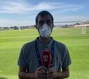 Entrenamiento de Argentina y última hora de la semifinal frente a Colombia