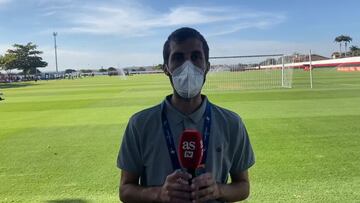 Entrenamiento de Argentina y última hora de la semifinal frente a Colombia