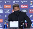 Simeone: "Lo que pase con Trippier sólo depende de él"