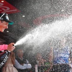 Pöstlberger, primer austriaco en ganar y liderar en el Giro