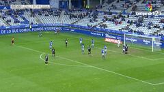 1x1 del Málaga: A Blanco Leschuk le anularon un gol legal
