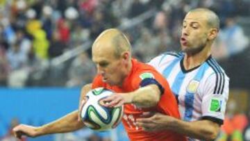 Robben: "Argentina no tiene opciones de ganar a Alemania"