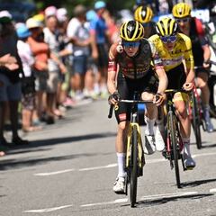 Los espectaculares números de Vingegaard para ganar en el Granon