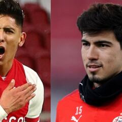 Edson Álvarez y Erick Gutiérrez sumaron minutos en la Eredivisie