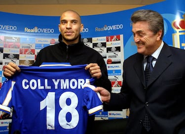 34 días y 106 kilos: la breve y negra historia de Stan Collymore en el Real Oviedo
