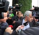 Así fue la accidentada salida de Mourinho de los juzgados