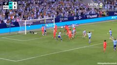 Para ganar, sobre la bocina y de chilena: locura total lo que se vivió en La Rosaleda