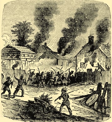 Capture of Brookfield, Massachusetts