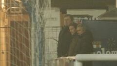 Mourinho 'trabajó' viendo el entrenamiento de su hijo