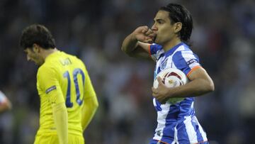 Falcao vs. Villarreal: Rival favorito, efectividad y récord