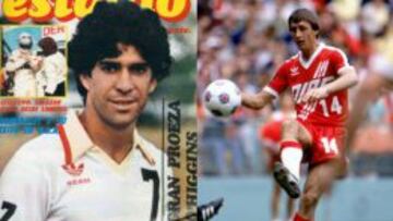 Bonvallet y Cruyff se enfrentaron en 1980.