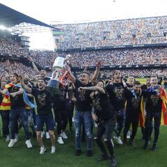 Mestalla se quedó sin ver al campeón