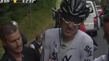 La plaga de caídas acaba con el aspirante Wiggins