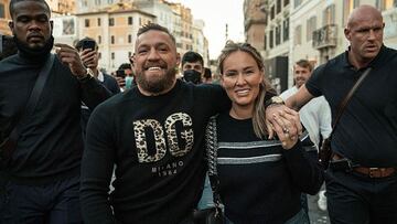 Conor McGregor ha estado de vacaciones en Roma.