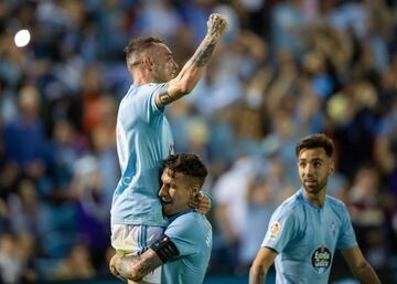 2-0. Iago Aspas celebró el segundo gol.