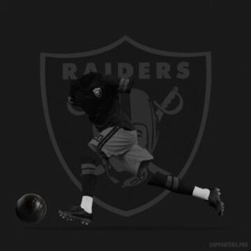 ¿Te imaginas cómo lucirían las camisetas de los 32 equipos de la NFL si fueran de fútbol? ¿A poc sí muy Malosos los de Oakland?