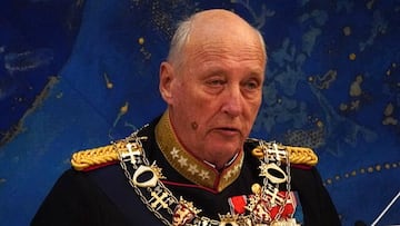 El Rey Harald de Noruega, hospitalizado durante sus vacaciones en España